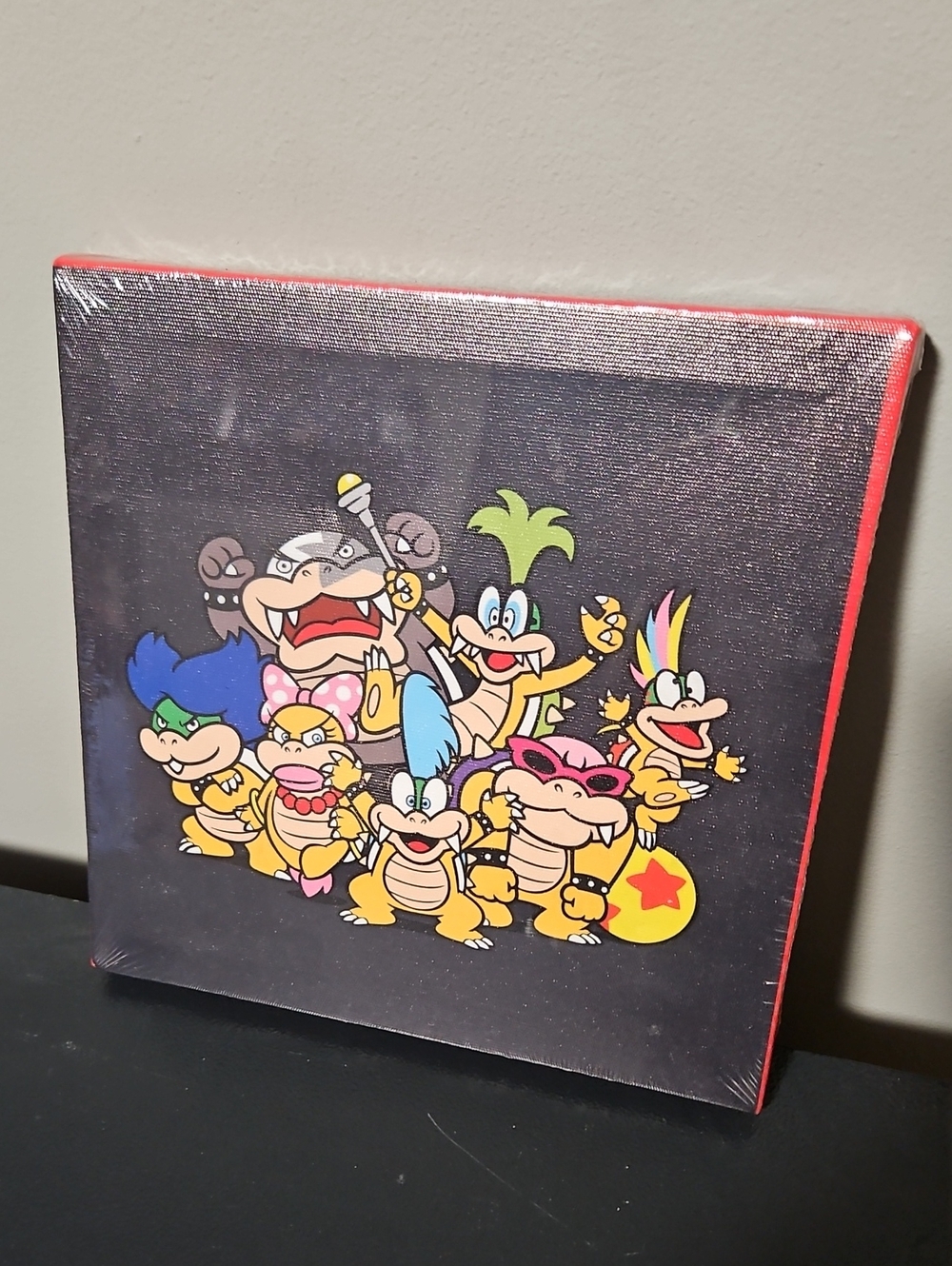 8"x8"Super Mario Koopa Kids Wall Art